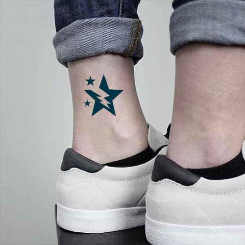 Star Temporary Tattoo